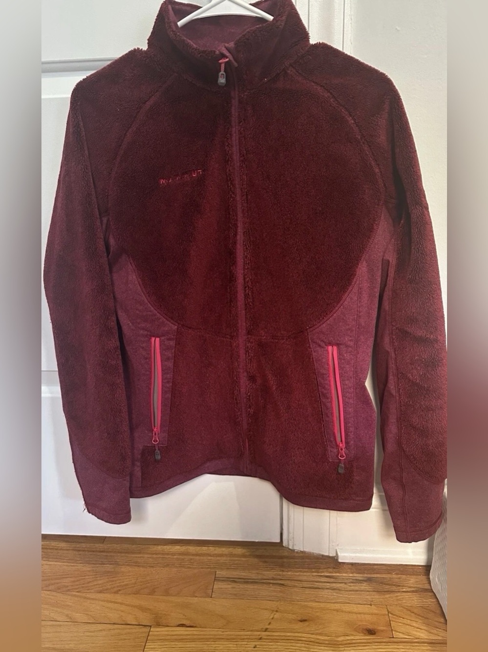 Mammut Women's Plush Fleece Zip Up Jacket Size Small